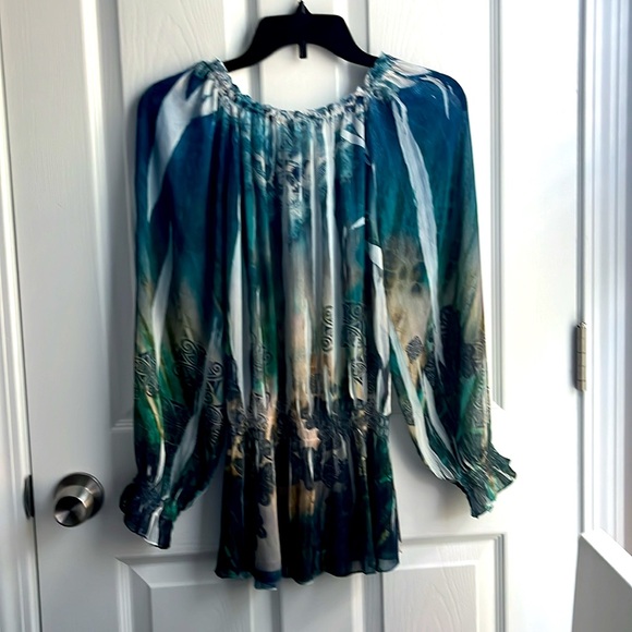 MUSHKA BY SIENNA ROSE COLORFUL BLOUSE - Picture 2 of 9